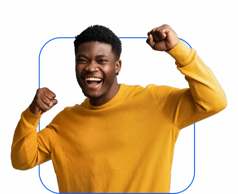 CheeringGuy cutout graphic